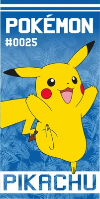 Zdjęcie produktu dla Ręcznik dziecięcy Pokémon Pikachu #0025