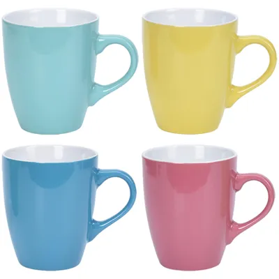 Produktbild von Set de 4 Tassen deof Kaffee 34cl farblich sortiert