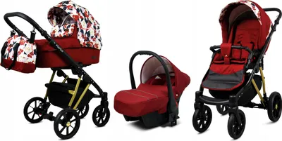 Obrázok produktu pre BabyLux® Marlux Magnetic | Kočík 3v1 Set | Water Lily | Kombi set