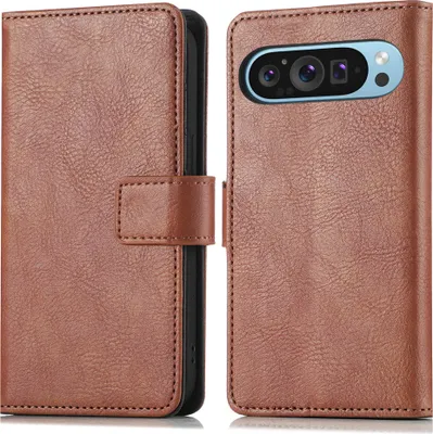 Image de imoshion Bibliothèque Luxe pour les Google Pixel 9 / 9 Pro - Marron