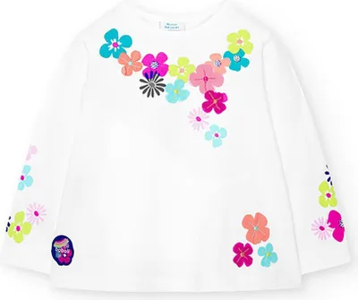Produktbild von Boboli 248004 Langarm-t-shirt Mehrfarbig 6 Months Mädchen Mehrfarbig 6 Months