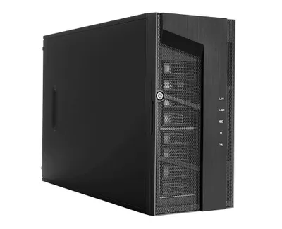 Obrázek produktu pro bluechip SERVERline T30330s Tower, Intel® Xeon® 6315P Prozessor / bis zu 5.20 GHz, 32 GB DDR5, 2 x 960 GB SSD, 2 x Gigabit Ethernet