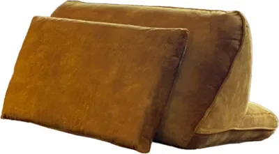 Produktbild von KAWOLA Rückenkissen WIOLO velvet cognac