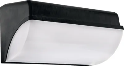 Obrázek produktu pro Venkovní nástěnné svítidlo LED IP65 26 cm široké černé bílé podlouhlé 4100 K neutrální bílé světlo 1390 lm Moderní