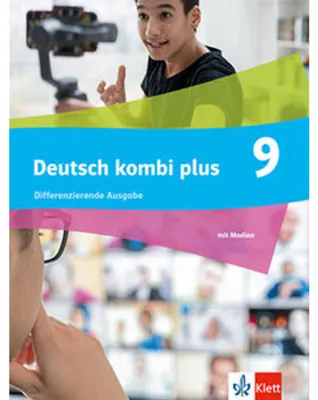 Immagine prodotto di Deutsch kombi plus 9. Schulbuch mit Medien Klasse 9. Differenzierende Ausgabe
