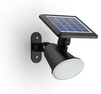 Produktbild von Philips Jivix Wandleuchte, 1,4 W, Wandbeleuchtung für den Außenbereich, Schwarz, Kunststoff, IP44, Terrasse, Garten, III