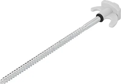 Produktbild von Zelthering 20cm aus Metall schraubbar mit Kunststoffhaken