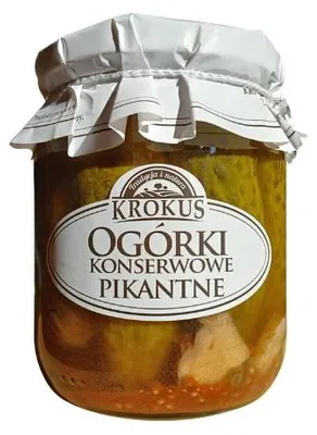 Produktbild von PIKANTE GURKENKONSERVE 500 g (250 g) – KROKUS