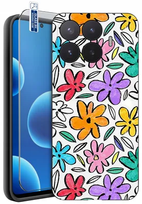 Zdjęcie produktu dla Etui Do Xiaomi 17T Wzory | Silikonowe Matt Case + Szkło 9H