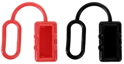 2er-Pack Staubschutzkappen für Steckverbinder, PVC, 15x3x1,7 cm