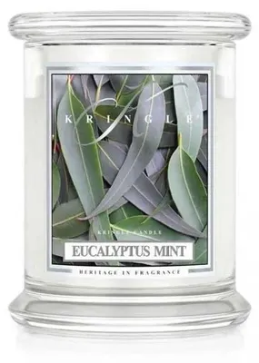 Productafbeelding van Kringle Kaars, geurkaars in pot, medium formaat, geur: eucalyptus en munt