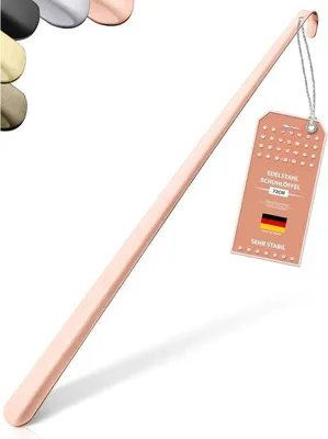Produktbild von Famanu Schuhanzieher 72 cm - Stabil und aus Edelstahl, ergonomisch gestaltet