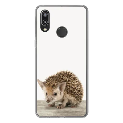 Produktbild von MuchoWow® Handyhülle Schutzhülle Hülle für Huawei P20 Lite (2020) Igel - Tiere - Jungen - Mädchen Silikon Softcase Handy Hülle - Kartenhalter