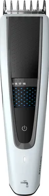 Produktbild von Philips 5000 series HC5610/15, Schwarz, Weiß, 0,5 mm, 2,8 cm, 4,1 cm, Edelstahl, Wechselstrom/Batterie