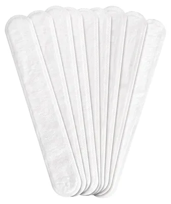 Schweißpads, 100 Stück, selbstklebend, 23,8 x 3,8 cm, weiß