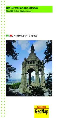 Produktbild von Bad Oeynhausen, Bad Salzuflen Wanderkarte 1:35 000