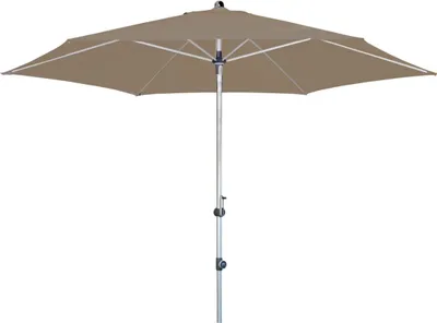 Produktbild von Doppler Expert Auto Tilt ø 320 cm Sonnenschirm 6 Farbvarianten Mittelmastschirm 434441 846 Greige