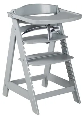 Produktbild von roba Treppenhochstuhl 'Sit Up Click & Fun', Essbrett und Bügel, Klickverschluss, mitwachsend, taupe