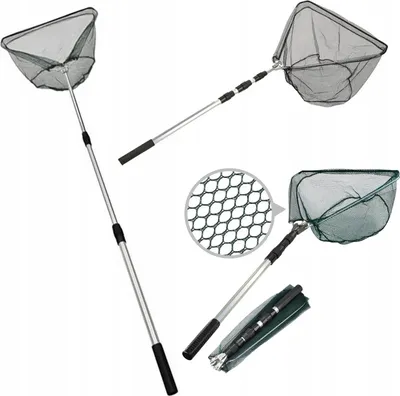 Produktbild von TELESKOP-FISCHERKESCHER - 3-teilig, 190 cm lang