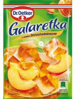 Obrázok produktu pre Dr. Oetker Galaretka Brzoskwiniowa 72 g