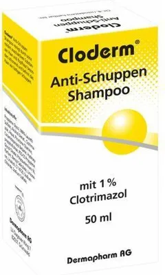 Produktbild von Cloderm Anti Schuppen Shampoo 50 ml