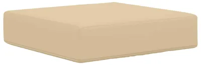 Image de Coussin de Siège d'Extérieur Beige 40 x 40 x 8 cm