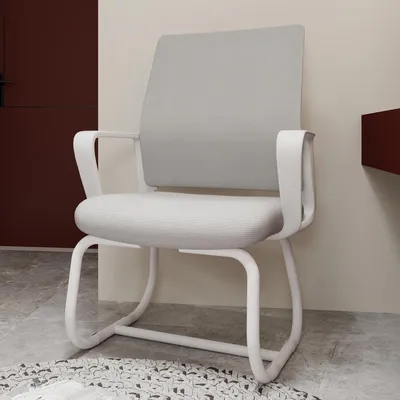 Produktbild von Sweiko Minimalistischer Moderner Bürostuhl - Metallgestell, weich und bequem, für Heim und Büro, in mehreren Farben erhältlich