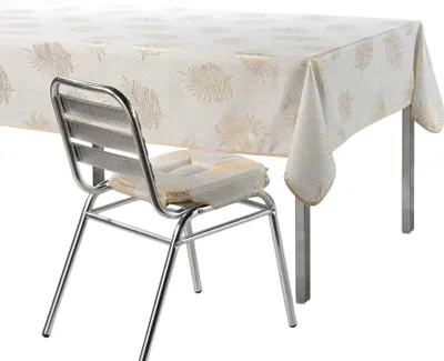 Image de Nappe metallise Sunny gold
