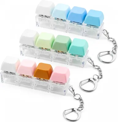 Productafbeelding van Toetsenbord fidget speelgoed 4 toetsen - Set van 3