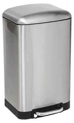 Image de Poubelle de 20 litres, en acier inoxydable, pour la cuisine