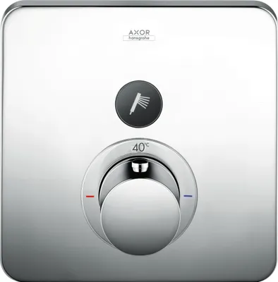 Immagine prodotto di hansgrohe AXOR Starck ShowerSelect Thermostat souple encastré pour 1 consommateur, 36705000, 36705000