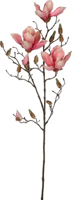 Image de Mica Decorations Fleur artificielle Magnolia - H88 cm - Rose