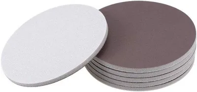 Produktbild von Schleifpapier 5 Zoll Korund Körner 2000 für Auto Holz Gips Metall braun
