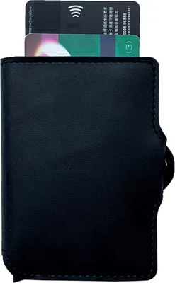 Image de Lobwerk Mini Wallet Slim Wallet Porte-monnaie Premium Portefeuille Porte-cartes à glissière