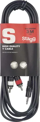 Image de Stagg SYC3/MPS2CM E 3 m Câble audio