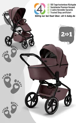 Produktbild von Moon Resea 2.0 Kombikinderwagen, Farbe/Dessin:Tonka