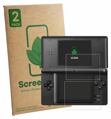 Produktbild von 2x ScreenLeaf Schutzfolie für Nintendo DS LITE Displayschutz Display Schutz Folie Klar Transparent