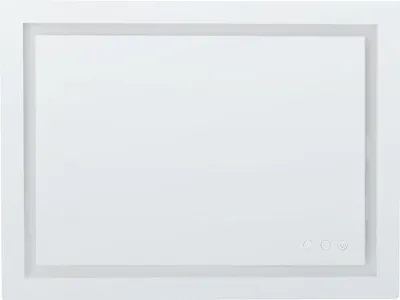 Obrázok produktu pre BELIANI Kúpeľňové nástenné LED zrkadlo strieborné obdĺžnikové 80 x 60 cm elegantný dizajn
