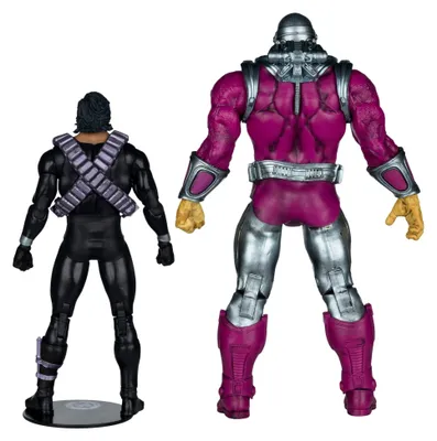 Zdjęcie produktu dla Zestaw 2 figurek DC Multiverse: Superman kontra Mongul (Powrót Supermana) – figurka akcji o wysokości 18 cm i figurka Mega od McFarlane Toys