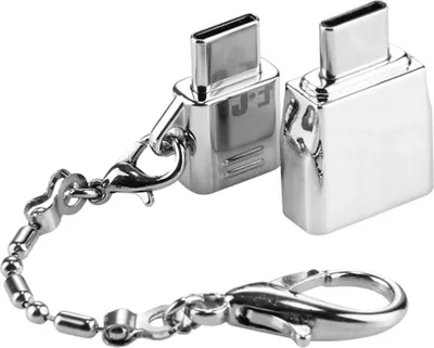 Obrázek produktu pro Přenosný kovový adaptér USB typu C Micro konvertuje s Keychain