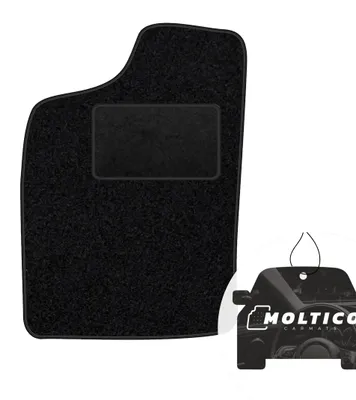 Image de Tapis de sol en velours pour voiture, compatible avec : Nissan Navara II (1997-2005)