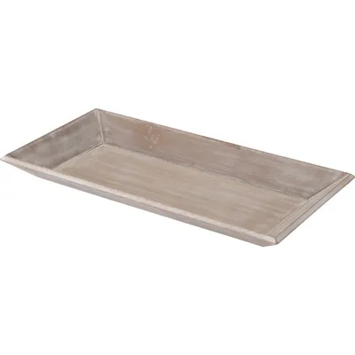 Image de Plateau en bois 40X20 cm, GRIS