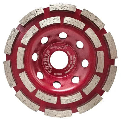 Produktbild von Diamant Schleiftopf 125mm Doppelreihig für Beton, Stein, Granit