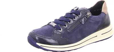 Produktbild von Ara Damen Sneaker Osaka 236-80-5717 Navy/Blau mit seitlichem Reißverschluss