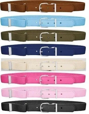 Produktbild von Playshoes Stretchgürtel mit Leder-Applikation Blau 65cm