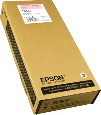 Produktbild von Epson T6426 Vivid Light Magenta-Tintenpatrone (150 ml), Standardertrag, Magenta, Tinte auf Pigmentbasis, 150 ml, 1 Stück(e), Einzelpackung