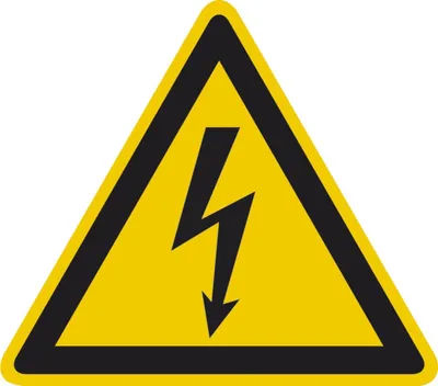 Produktbild von Warnschild Alu 200 mm elektrische Spannung