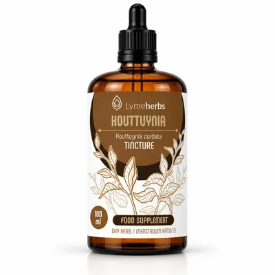 Produktbild von Houttuynia Tinktur 1: 5 (100 ml), KI-generiertes Bild