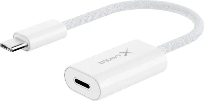 Produktbild von Xlayer Apple Adapter USB-C auf Lightning (Feingewebe) 0.12 m