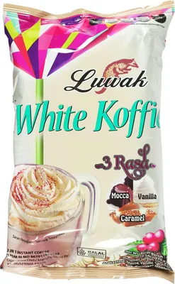 Produktbild von Luwak White Koffie 3 in 1 Instant Coffee 200g